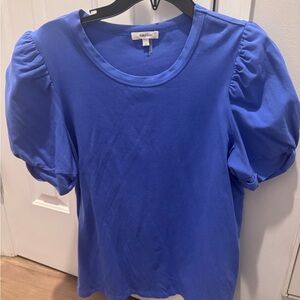 Tyler Boe Royal Blue Short Sleeve Top